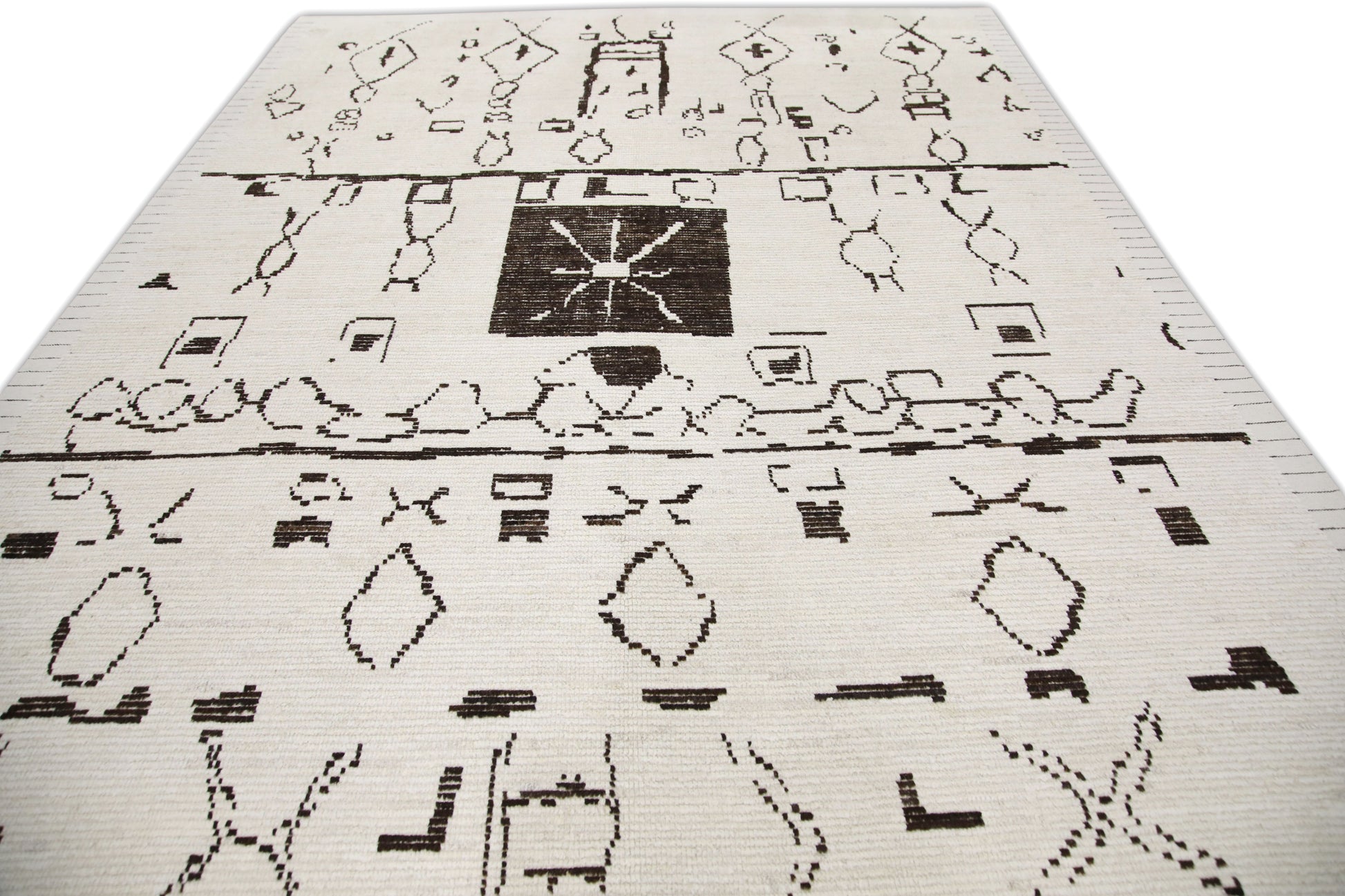 Turkish Tulu Rug Hand Knotted 8'11" x 12'9" #6212