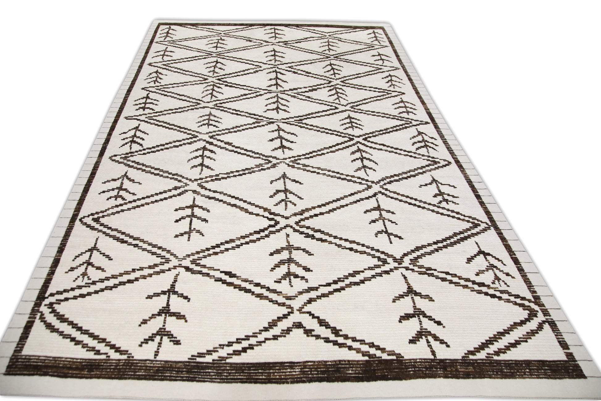 Turkish Tulu Rug Hand Knotted 8'9" x 12'9" #6415