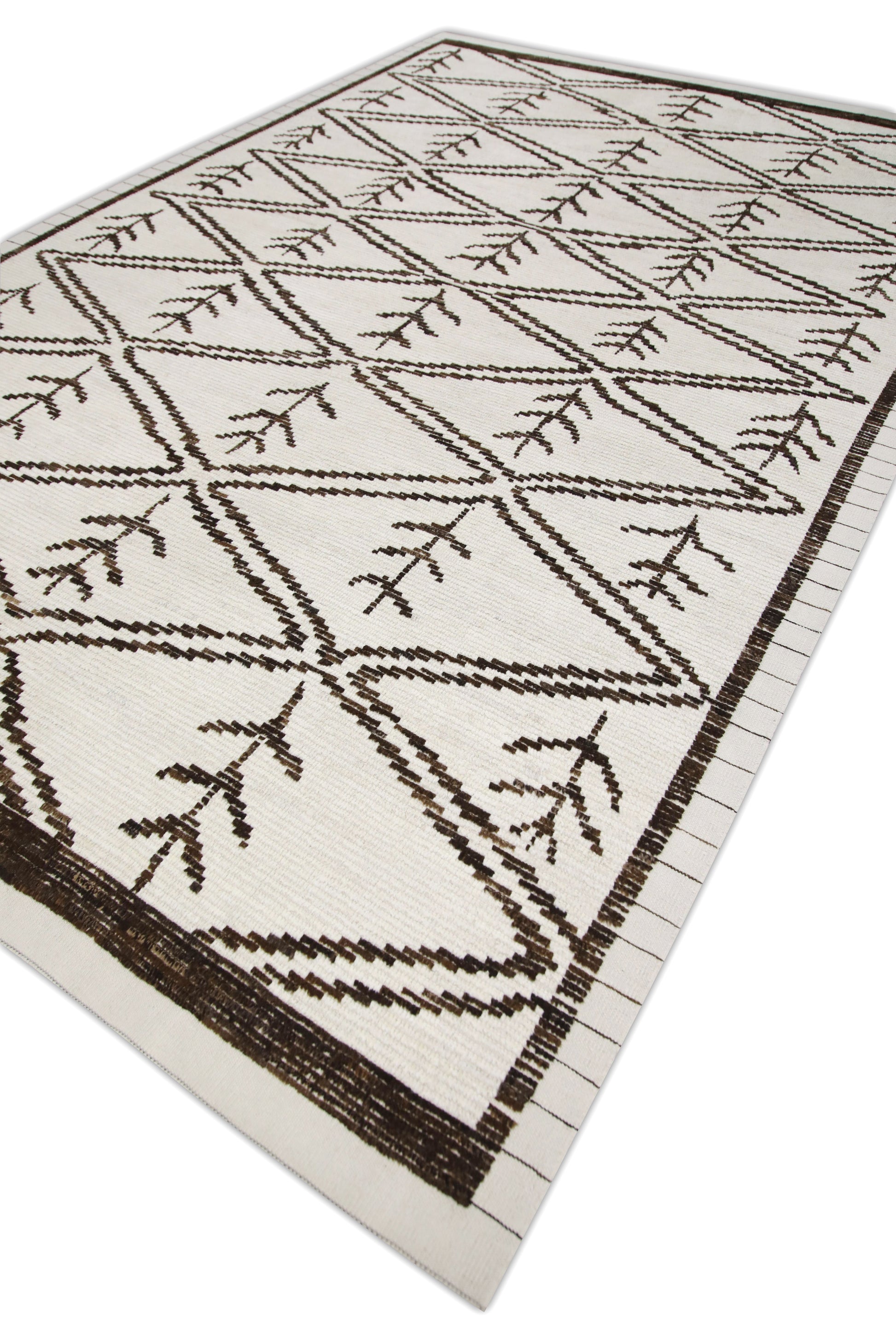 Turkish Tulu Rug Hand Knotted 8'9" x 12'9" #6415