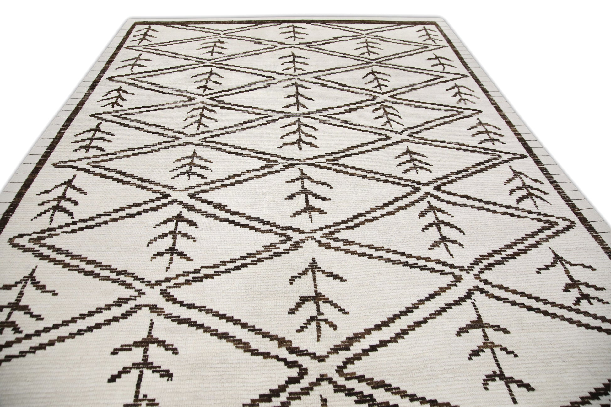 Turkish Tulu Rug Hand Knotted 8'9" x 12'9" #6415