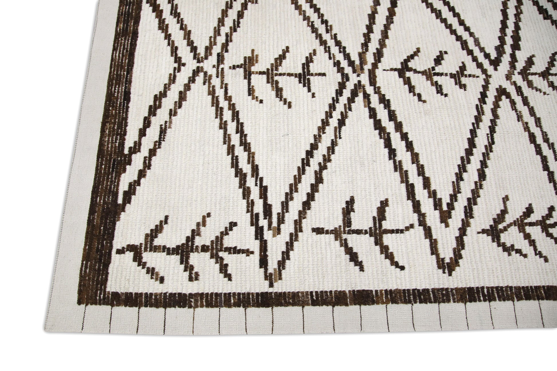 Turkish Tulu Rug Hand Knotted 8'9" x 12'9" #6415