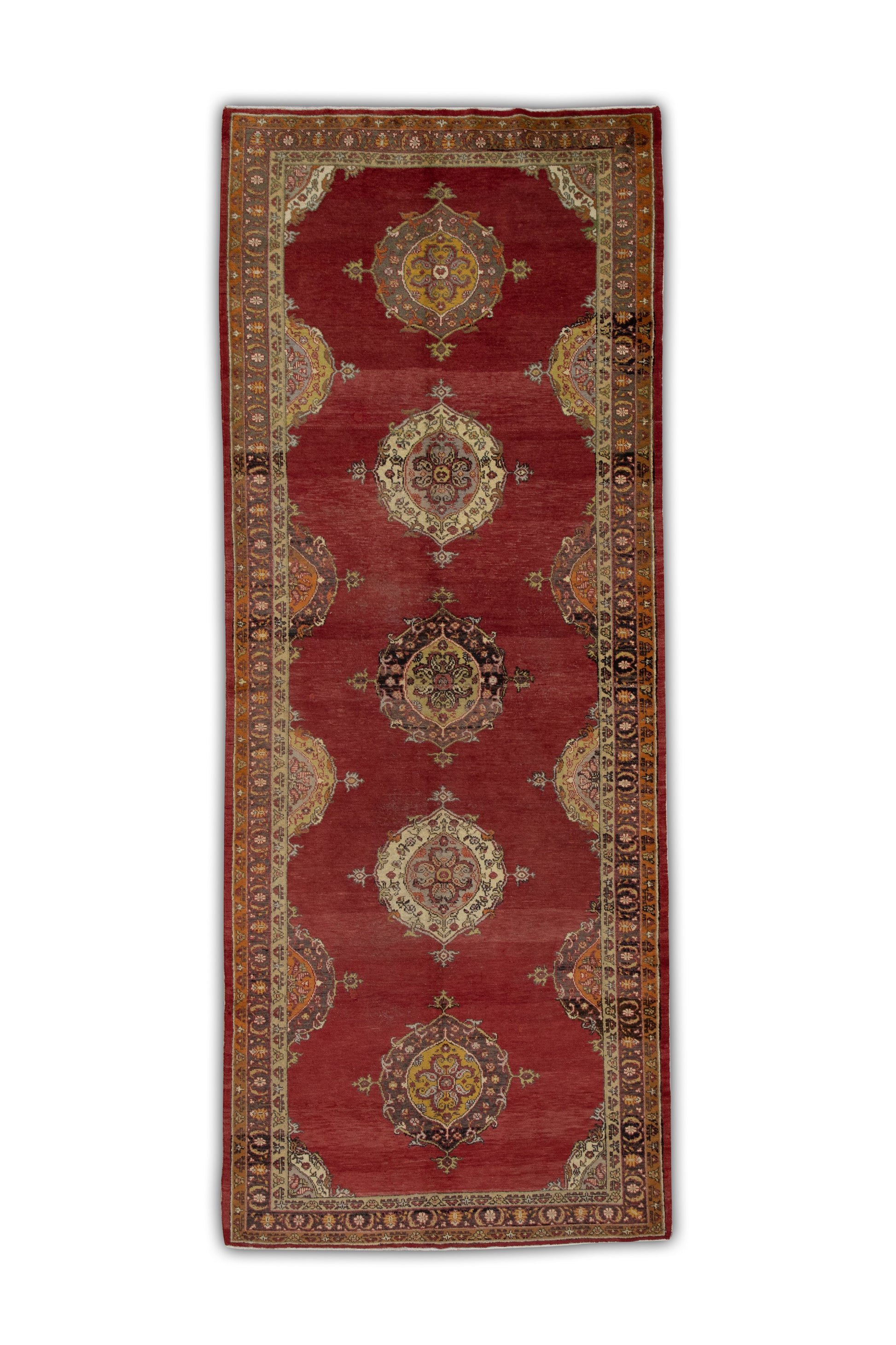 Turkish Vintage Anatolian Rug  5'3" x 13'8" #119