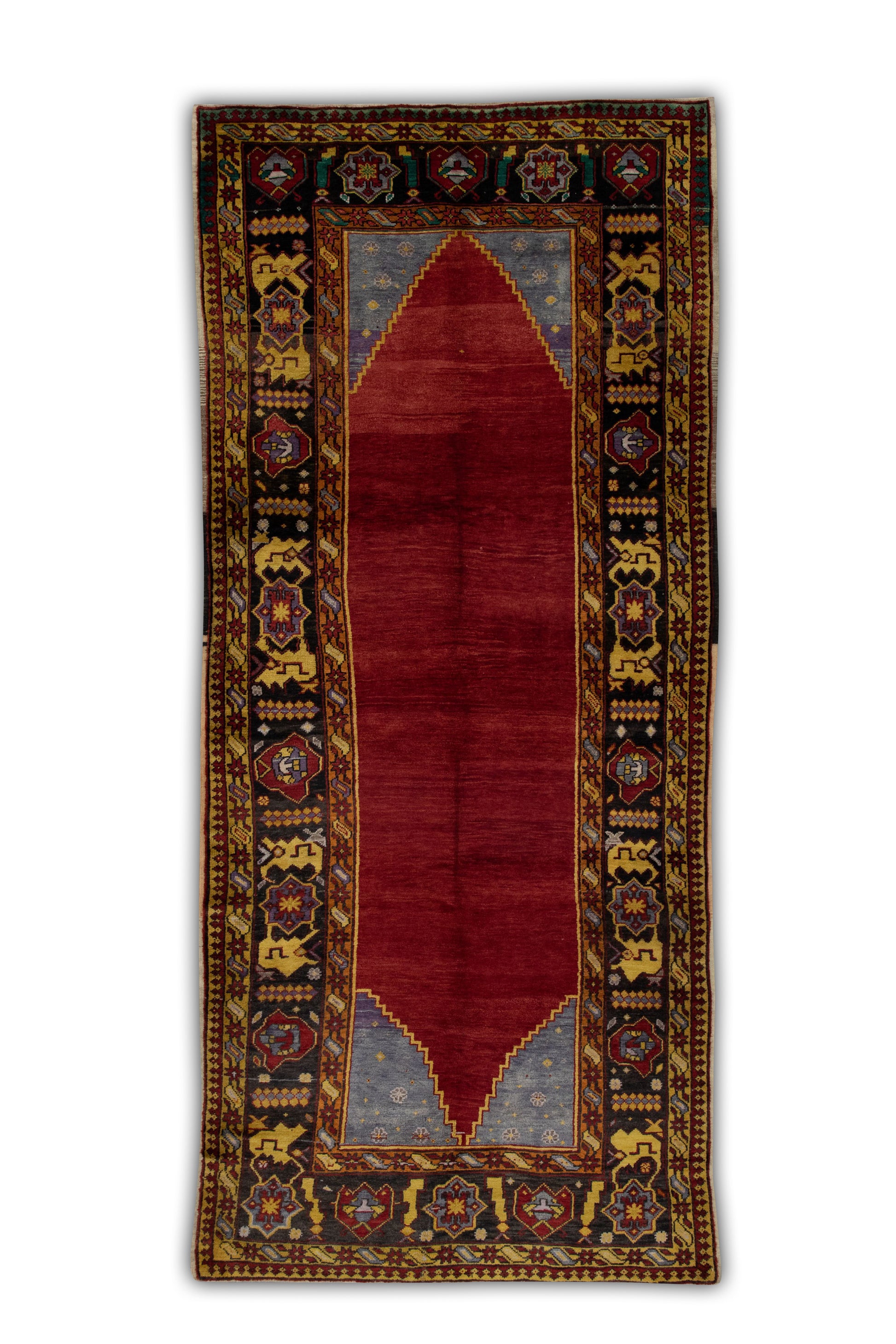 Turkish Vintage Anatolian Rug  5' x 11'3" #116