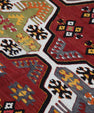 Oriental Flatweave Turkish Antique Kilim  4'7" x 9'4" #306