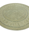 Turkish Oushak Rug 6'9" x 7' #865