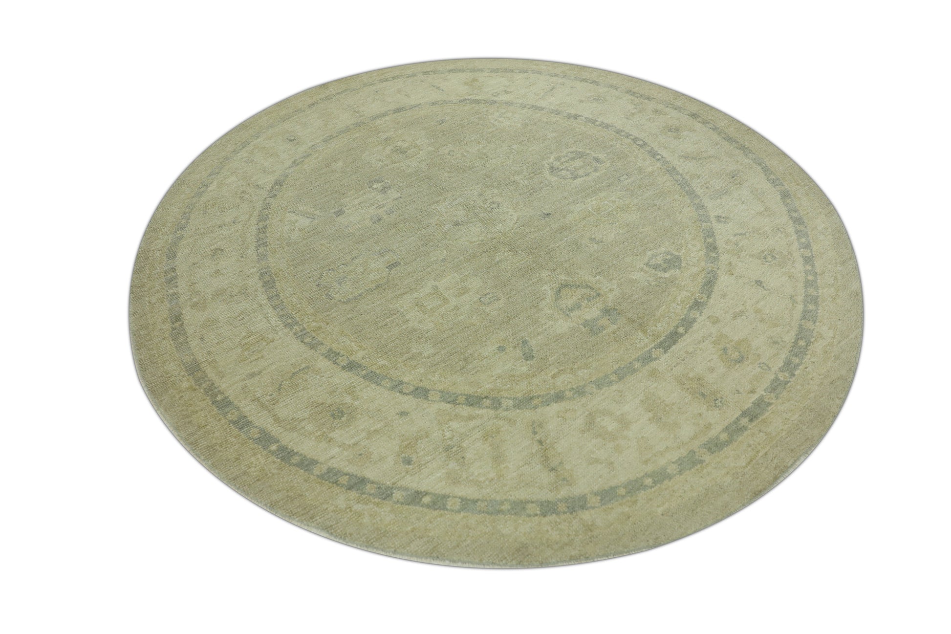 Turkish Oushak Rug 6'9" x 7' #865