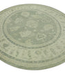 Turkish Oushak Rug 6'9" x 7'1" #866