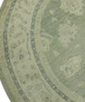 Turkish Oushak Rug 6'9" x 7'1" #866