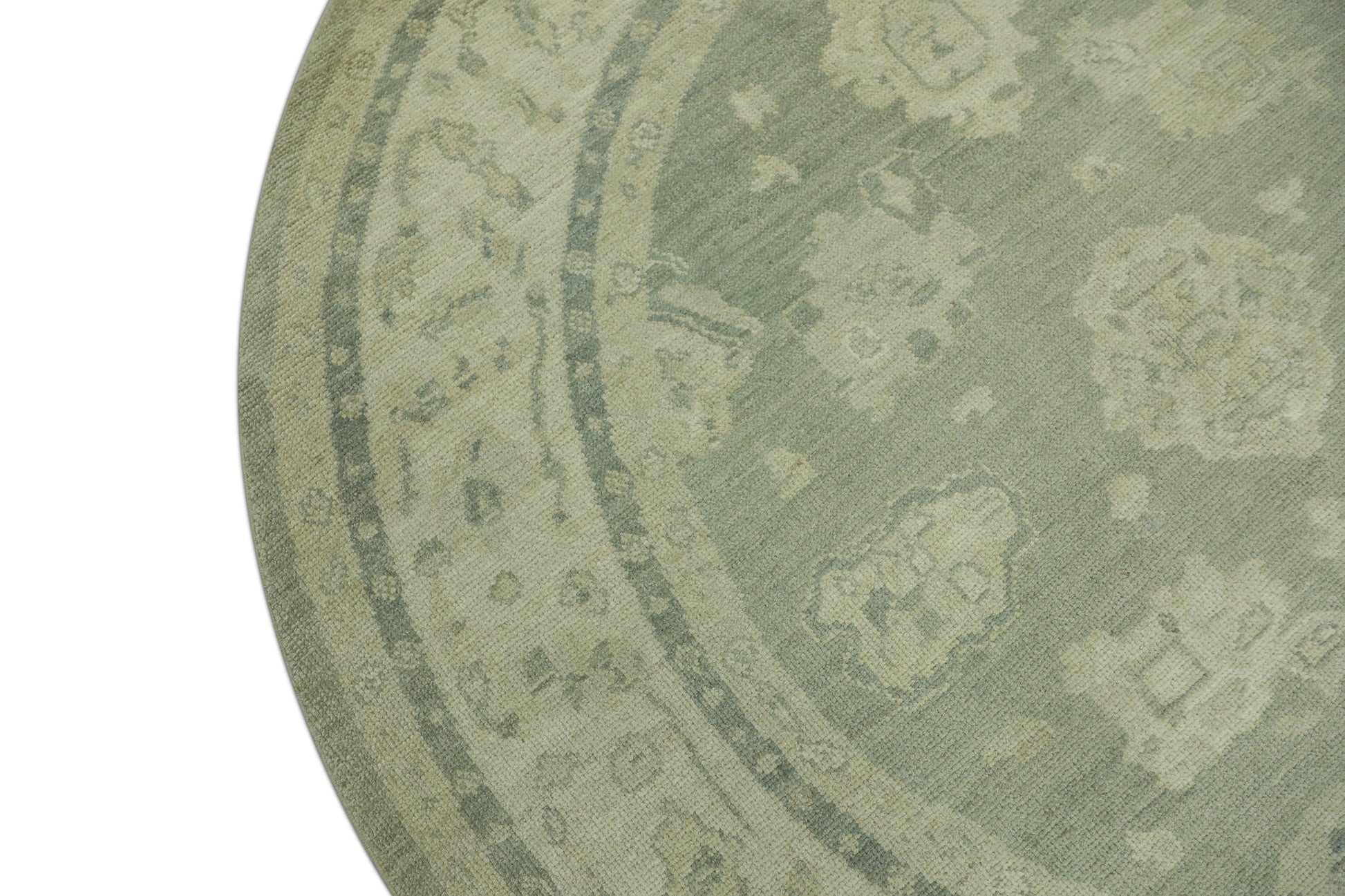 Turkish Oushak Rug 6'9" x 7'1" #866