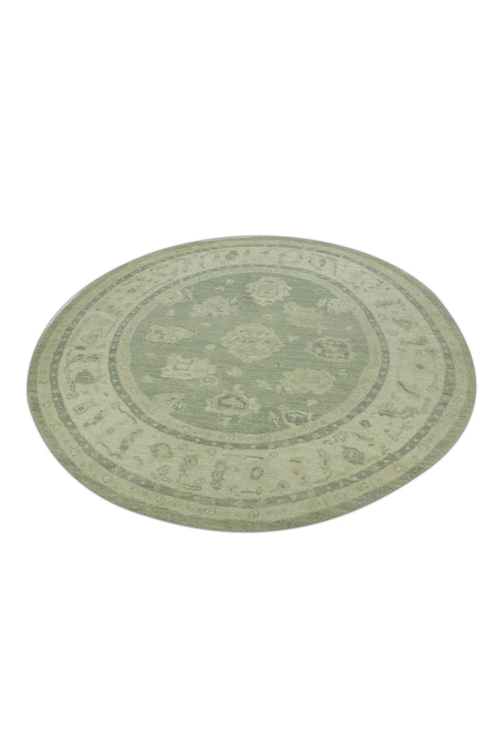 #866 Turkish Oushak 6'9" x 7'1"