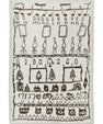 Turkish Tulu Rug Hand Knotted 9'1" x 12'1" #6206