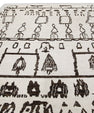 Turkish Tulu Rug Hand Knotted 9'1" x 12'1" #6206