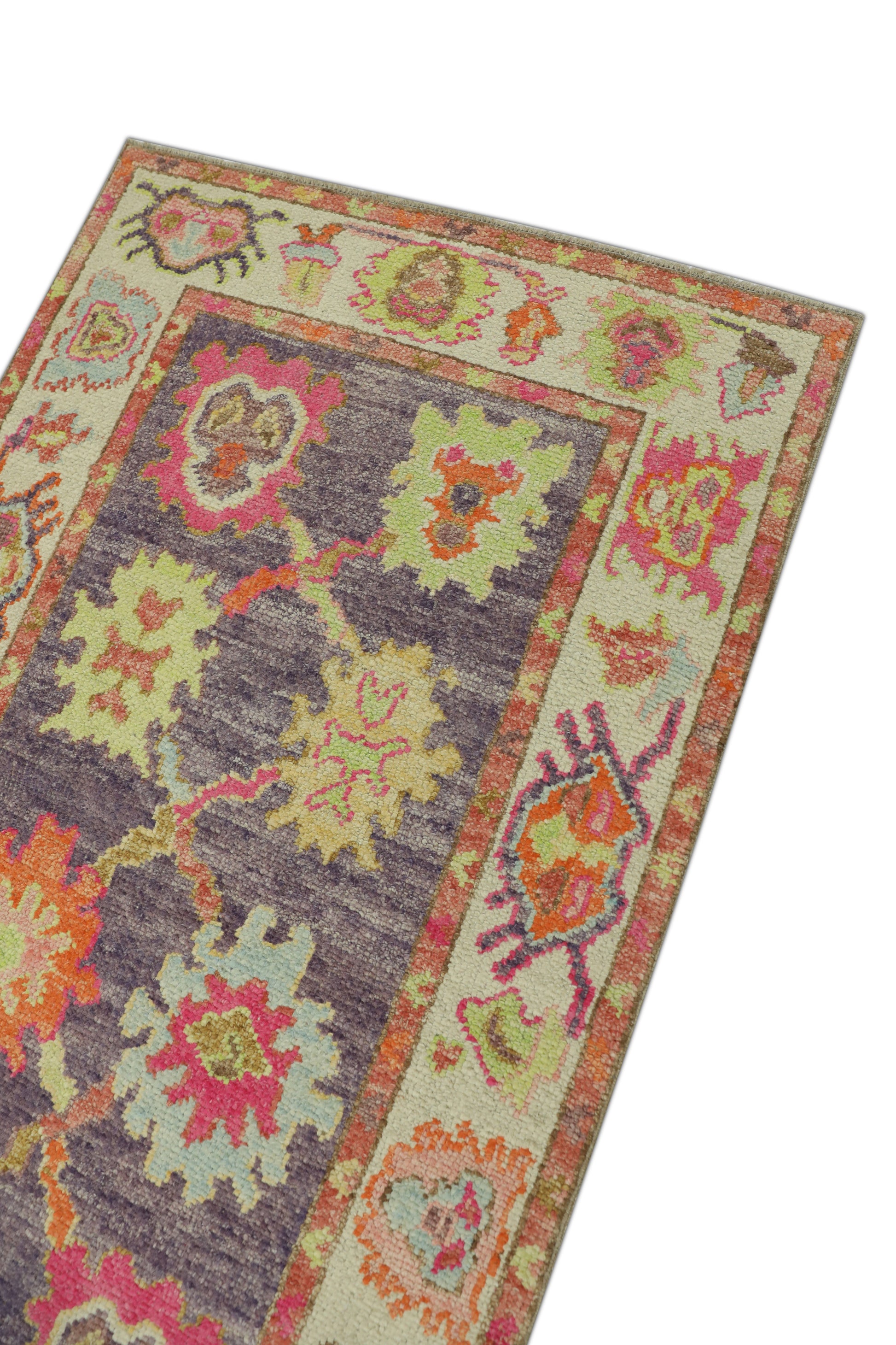 Turkish Oushak Rug 2'9" x 4'9" #88