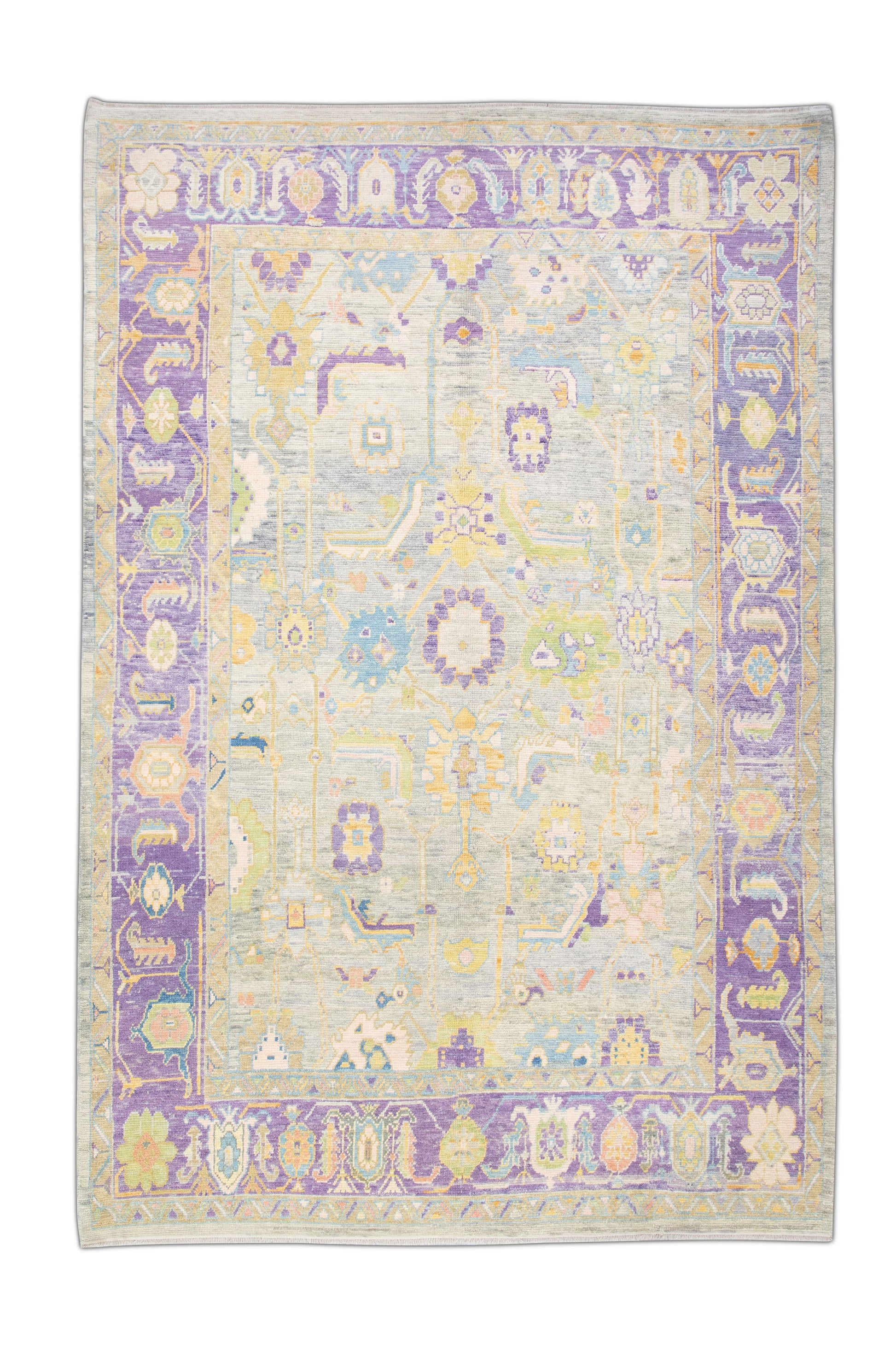 Turkish Oushak Rug 9'11" x 15' #4538