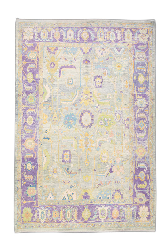 #4538 Turkish Oushak 9'11" x 15'