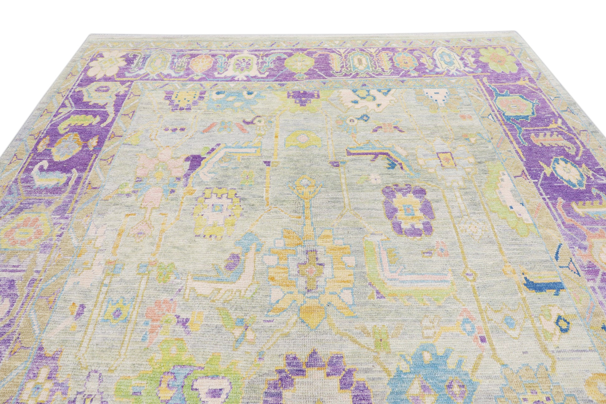Turkish Oushak Rug 9'11" x 15' #4538