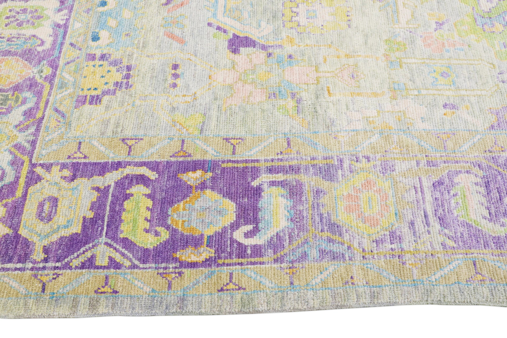 Turkish Oushak Rug 9'11" x 15' #4538