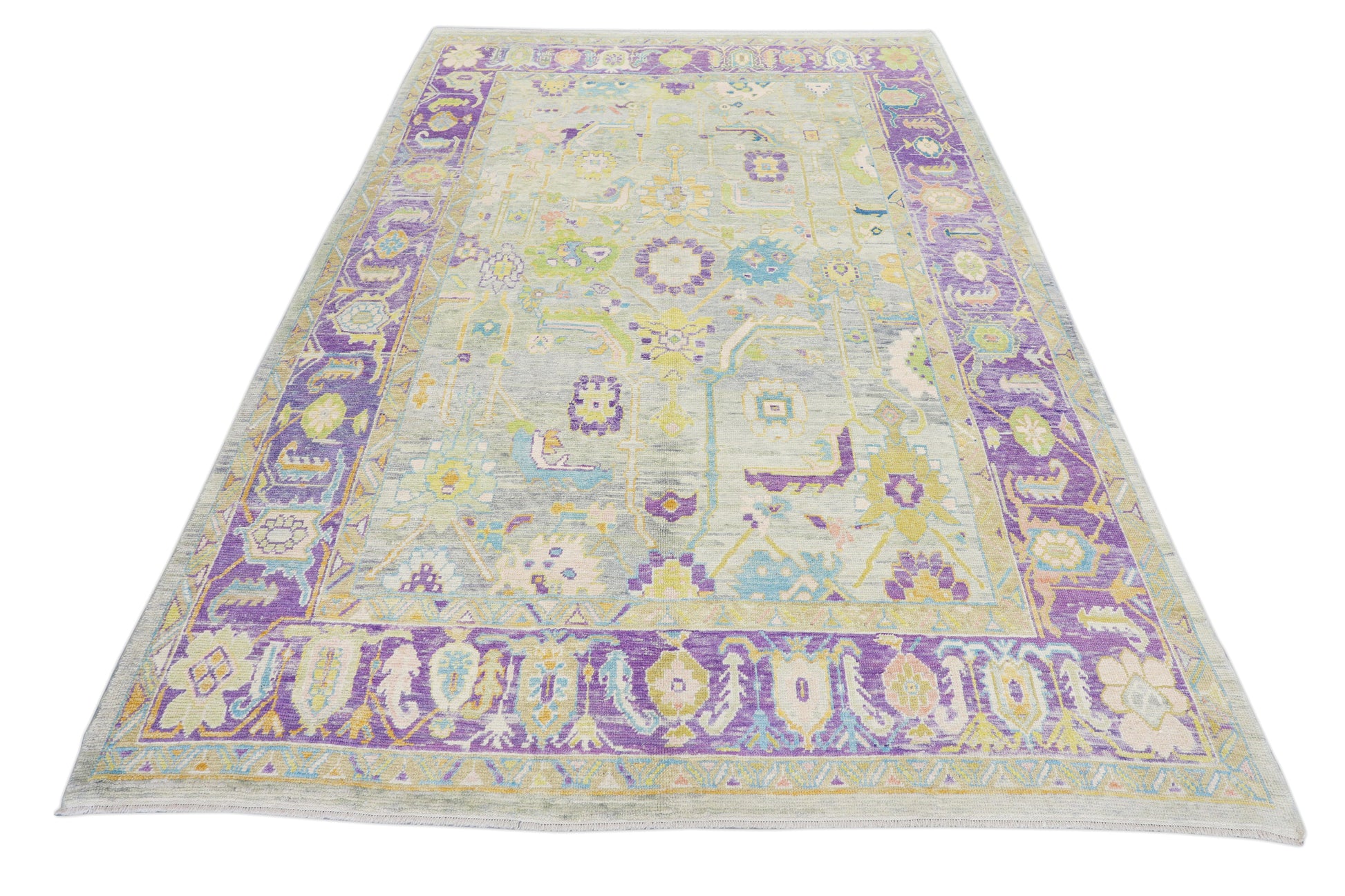 Turkish Oushak Rug 9'11" x 15' #4538