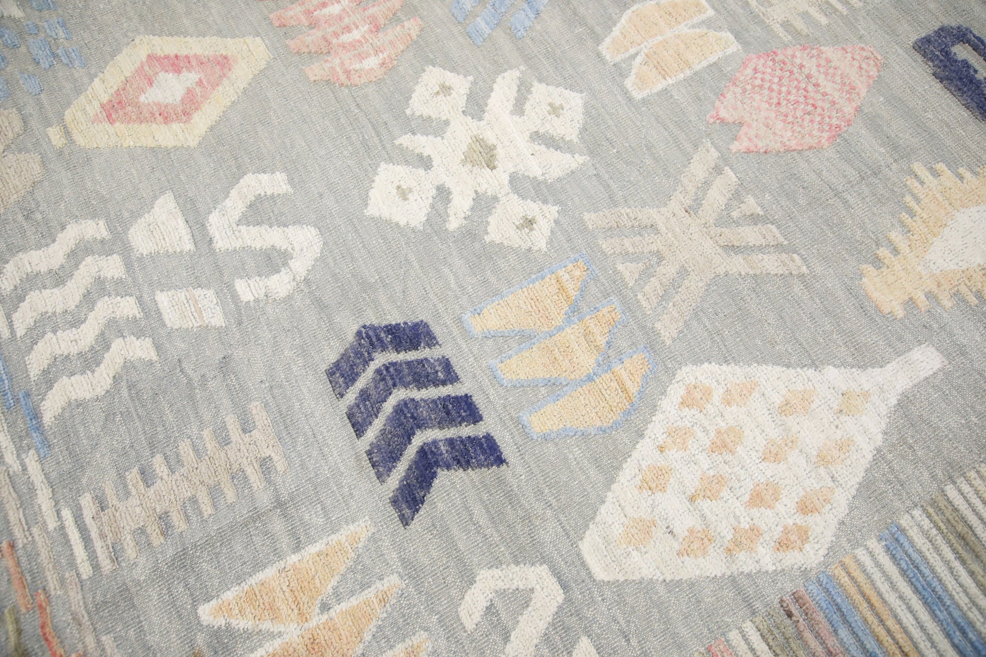 Oriental Flatweave Turkish Kilim 9'1" x 12'1" #6006