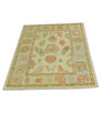 Turkish Oushak Rug 4'2" x 6'2" #10