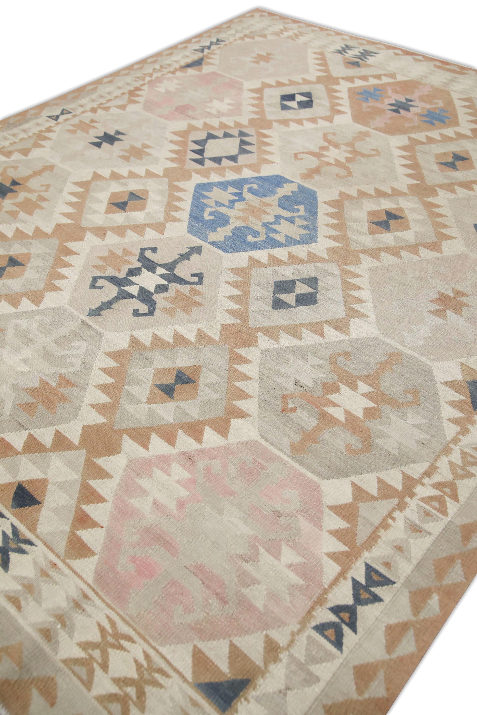 Oriental Flatweave Turkish Kilim 8'2" x 10'2" #5011