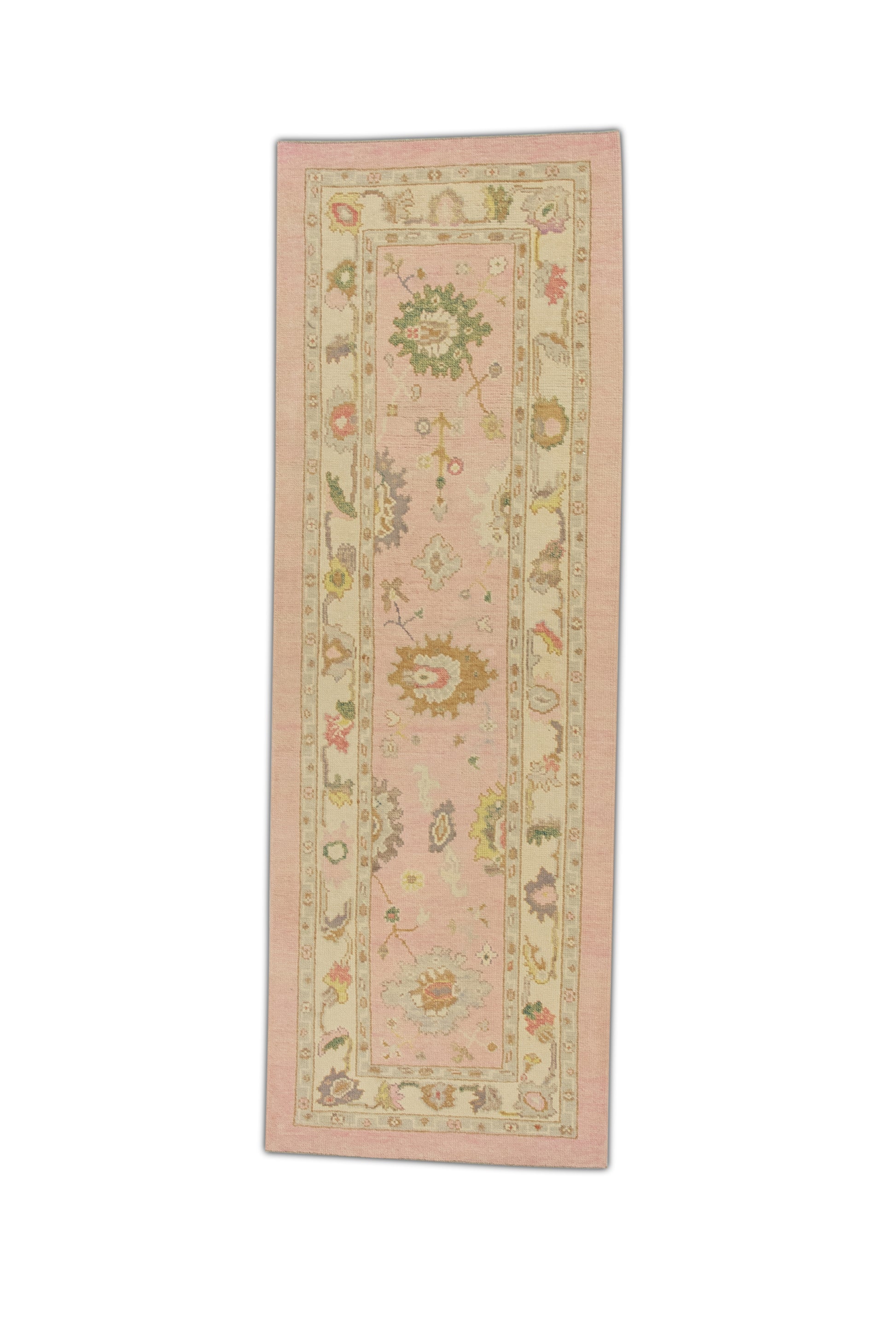 Turkish Oushak Rug 2'11" x 12'9" #156