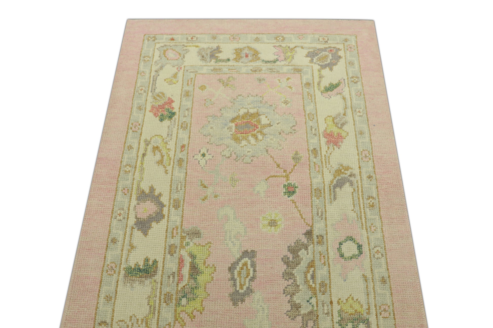 Turkish Oushak Rug 2'11" x 12'9" #156