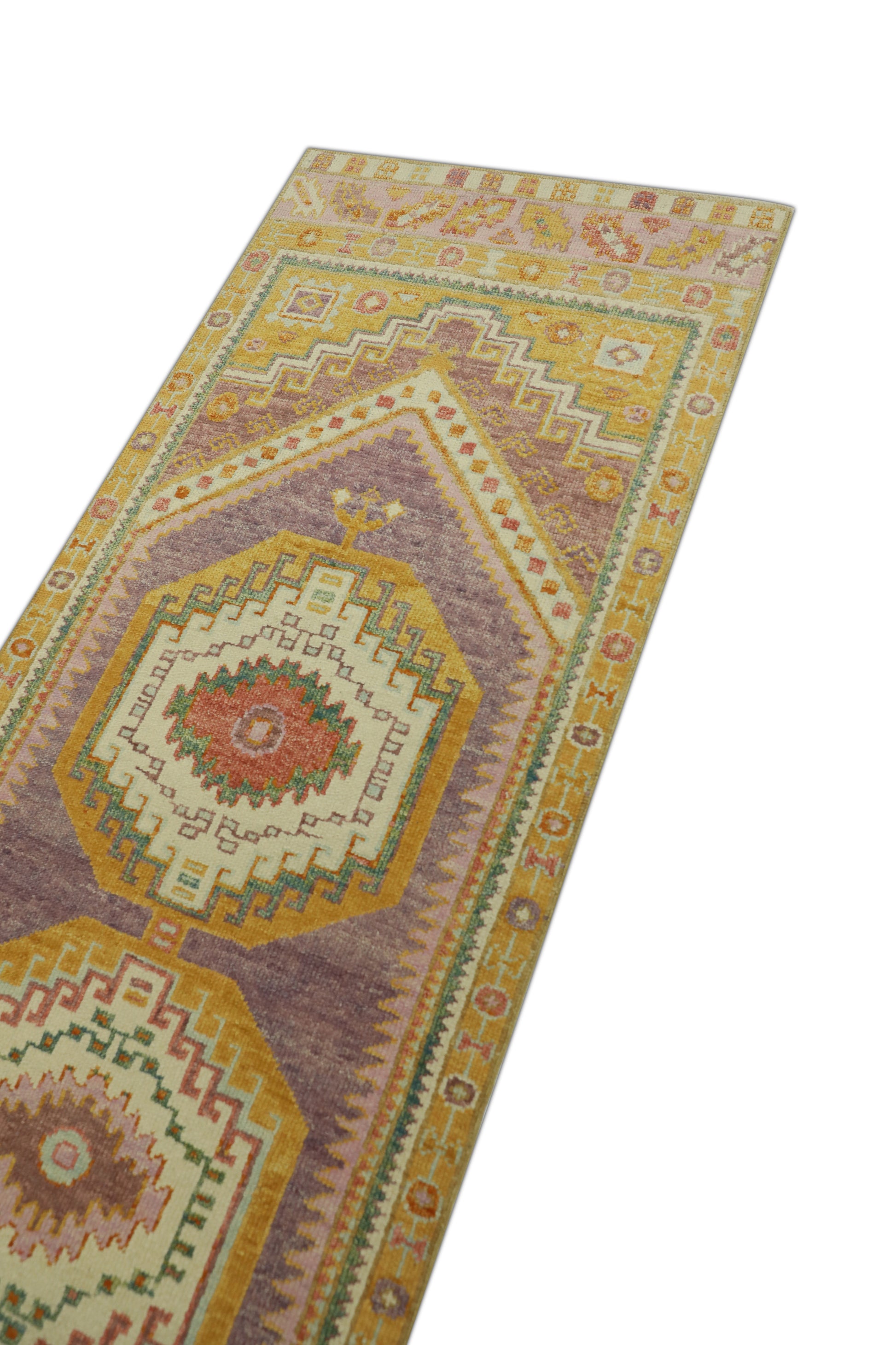 Turkish Oushak Rug 2'10" x 12'10" #56