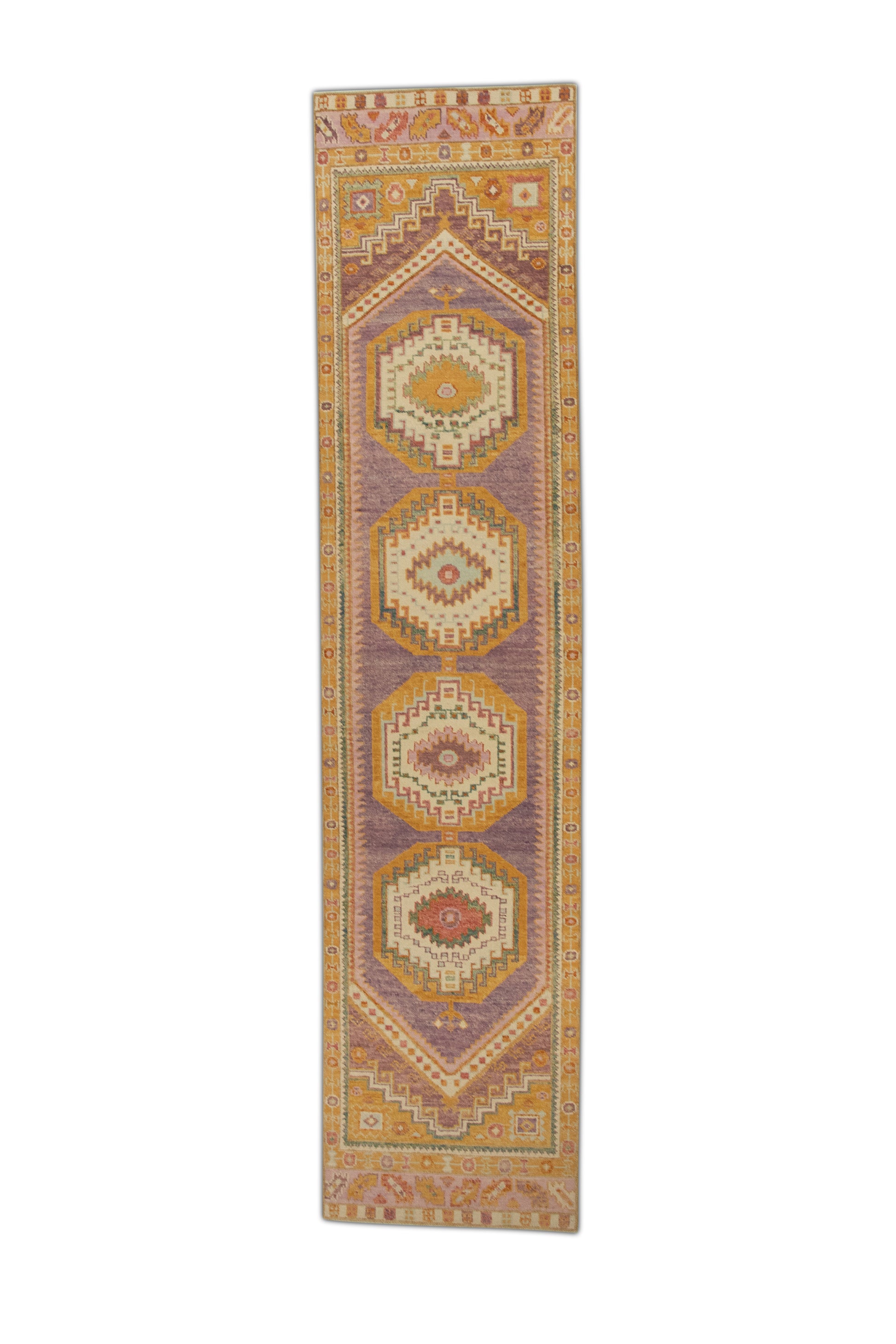 Turkish Oushak Rug 2'10" x 12'10" #56