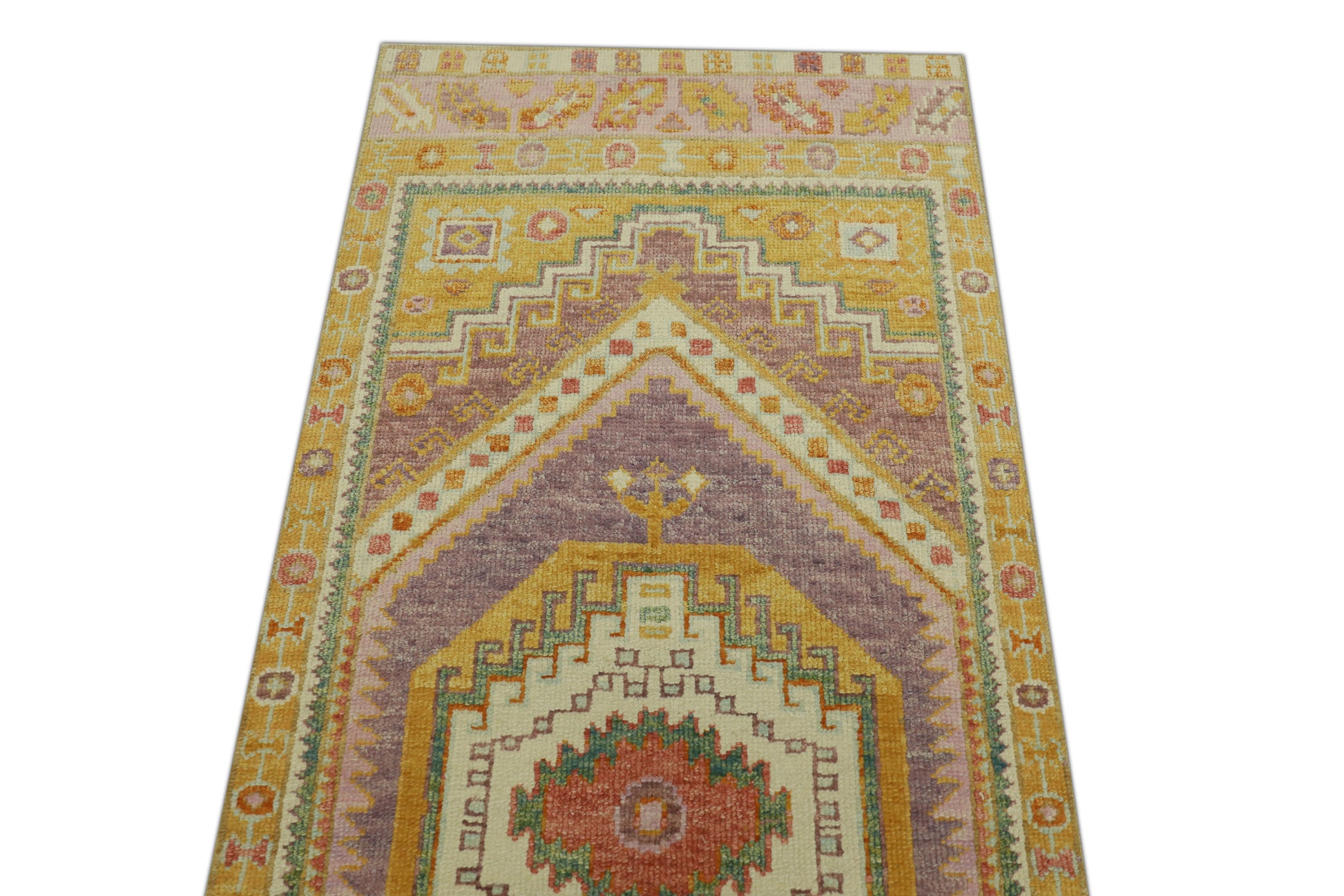 Turkish Oushak Rug 2'10" x 12'10" #56