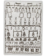 Turkish Tulu Rug Hand Knotted 7'8" x 10'1" #6216