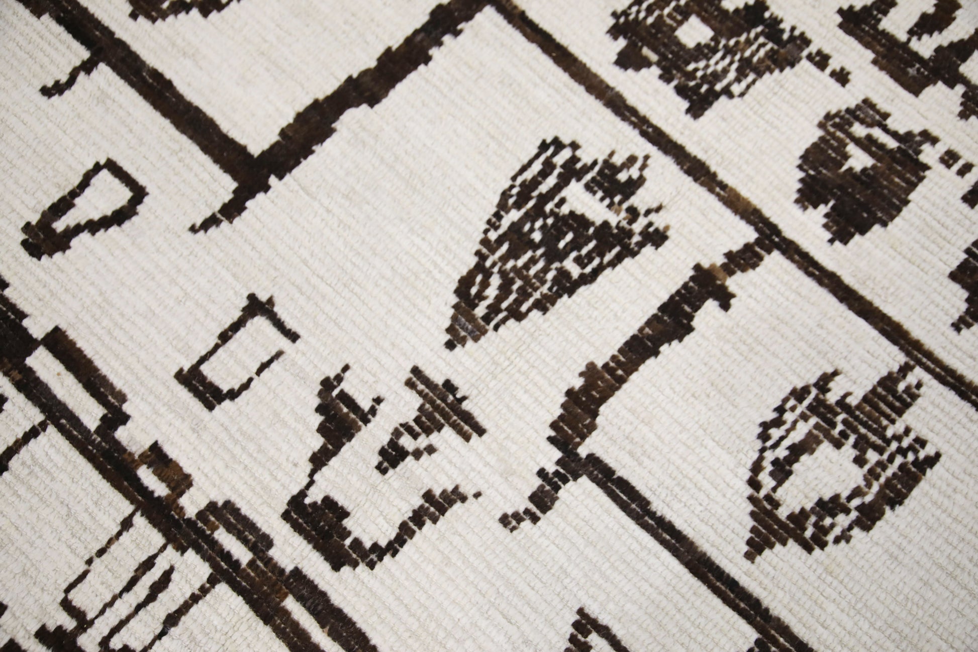 Turkish Tulu Rug Hand Knotted 7'8" x 10'1" #6216