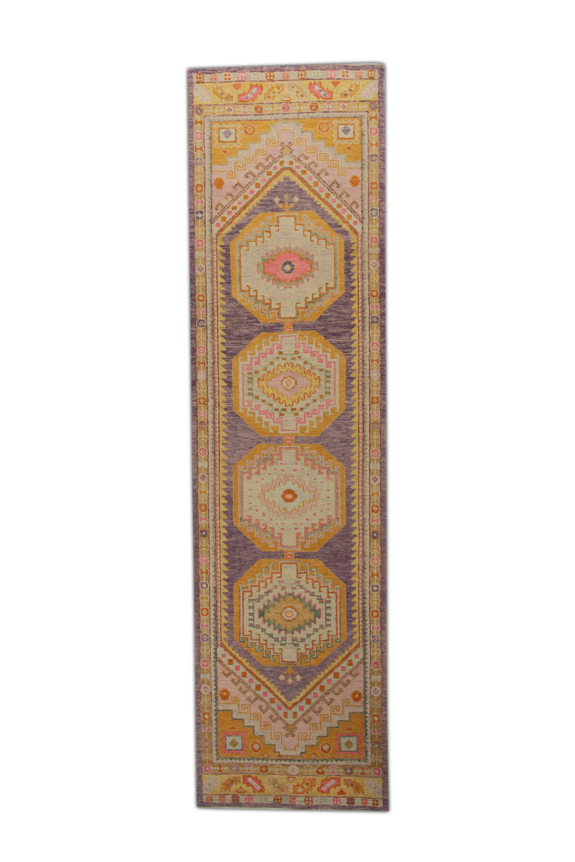 Turkish Oushak Rug 3'1" x 11'10" #333