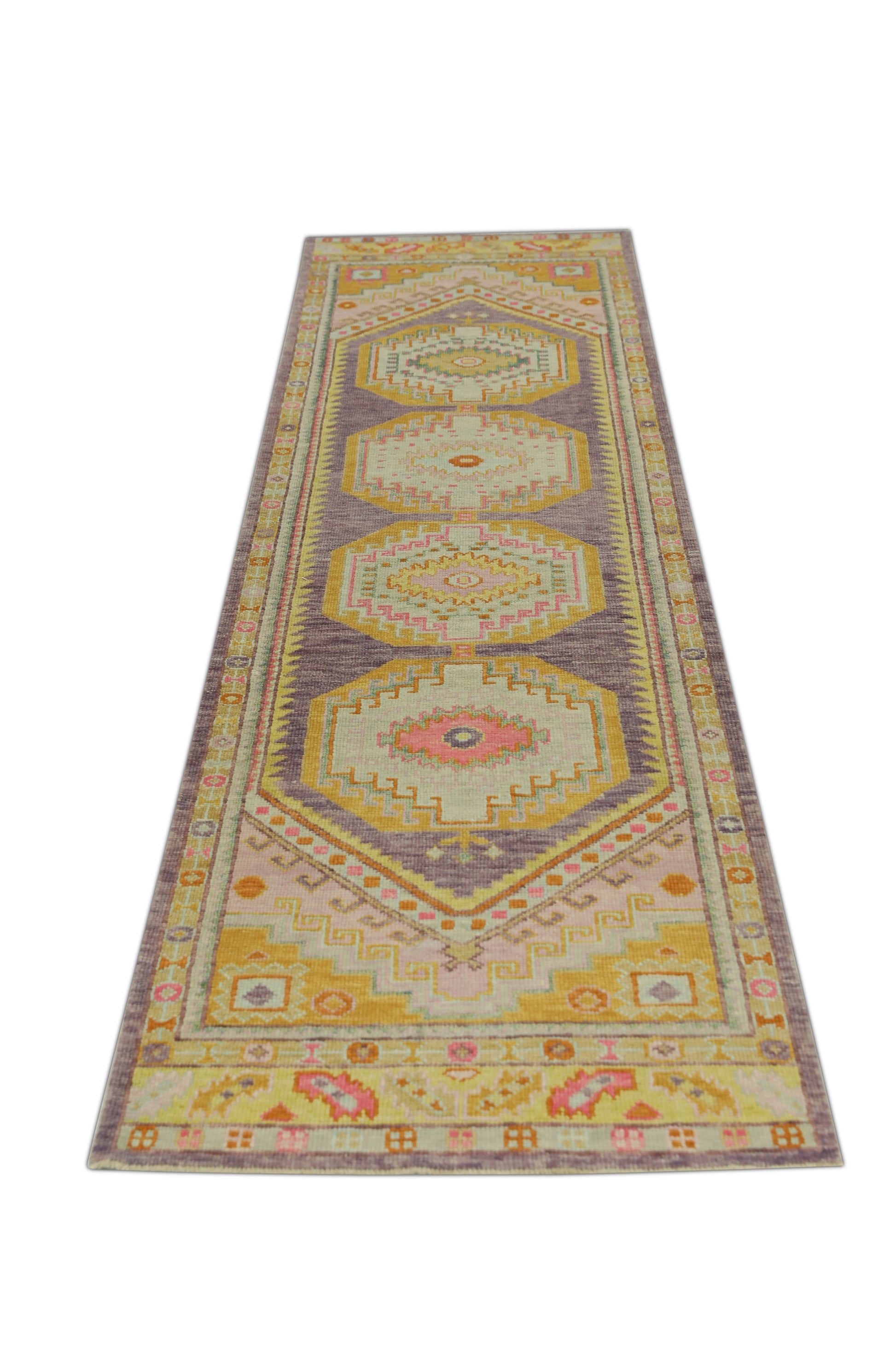 Turkish Oushak Rug 3'1" x 11'10" #333