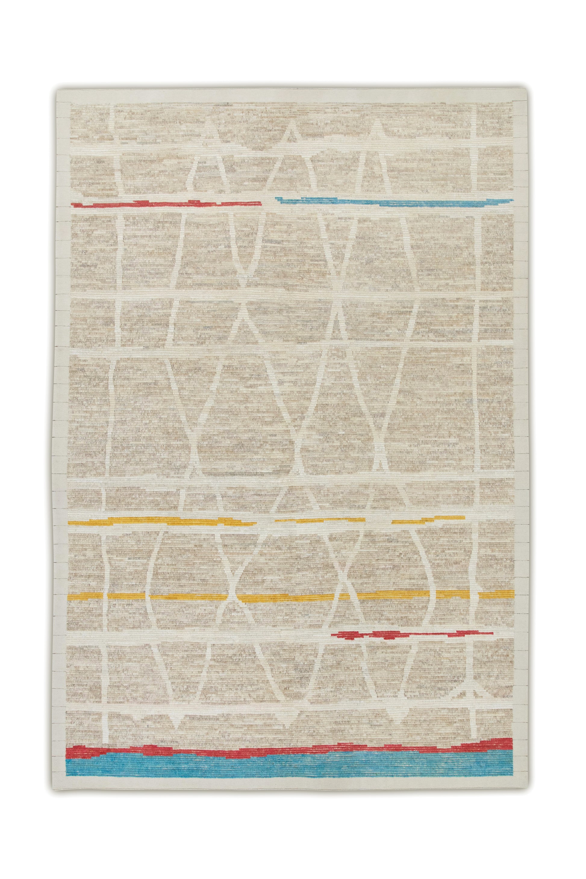 Turkish Tulu Rug Hand Knotted 8'8" x 12'3" #6797