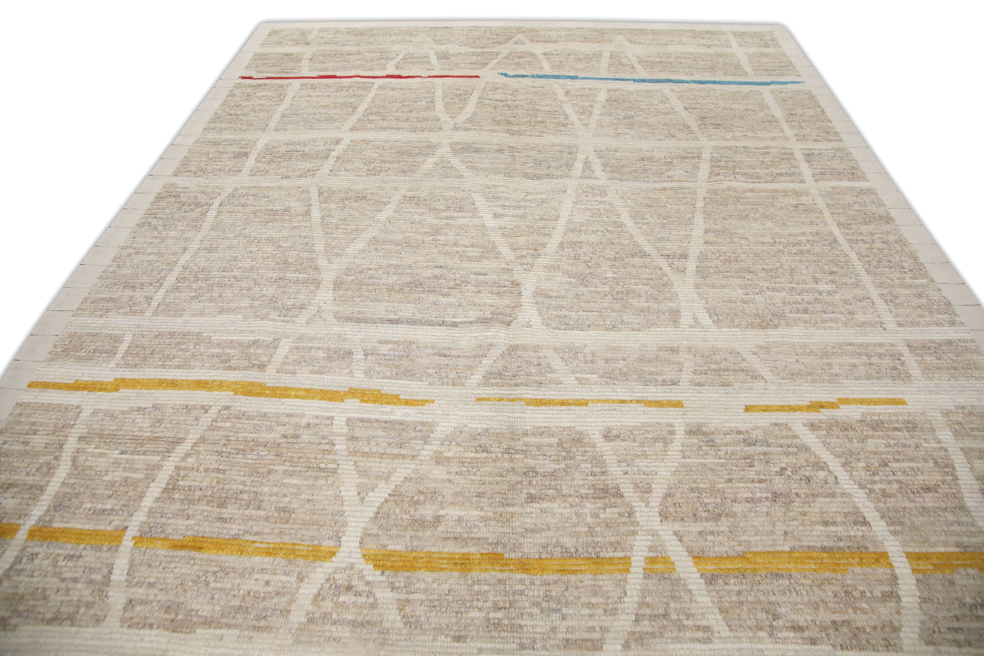 Turkish Tulu Rug Hand Knotted 8'8" x 12'3" #6797