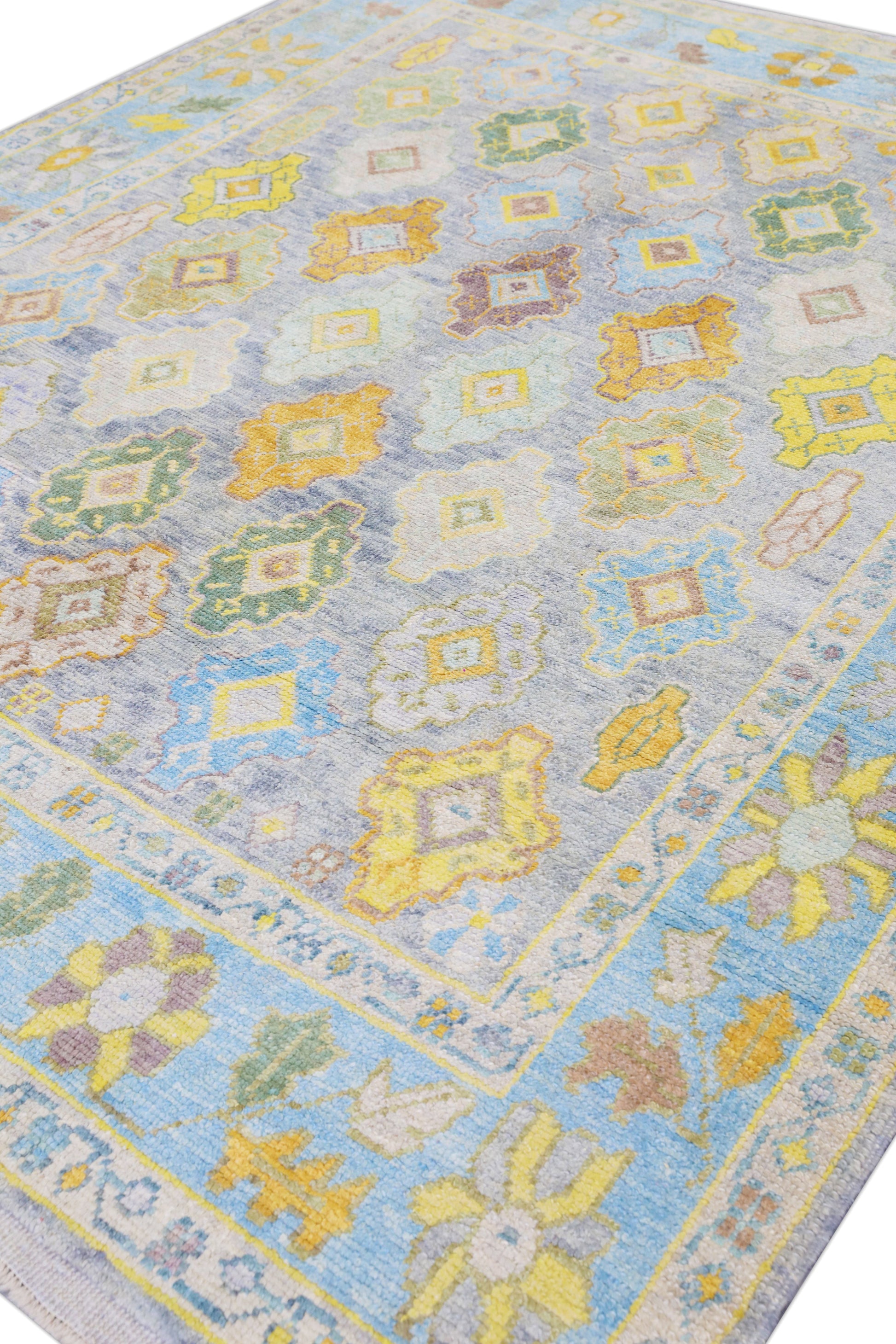 Turkish Oushak Rug 8'1" x 9'10" #4520
