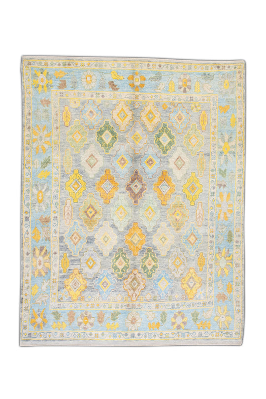 #4520 Turkish Oushak 8'1" x 9'10"