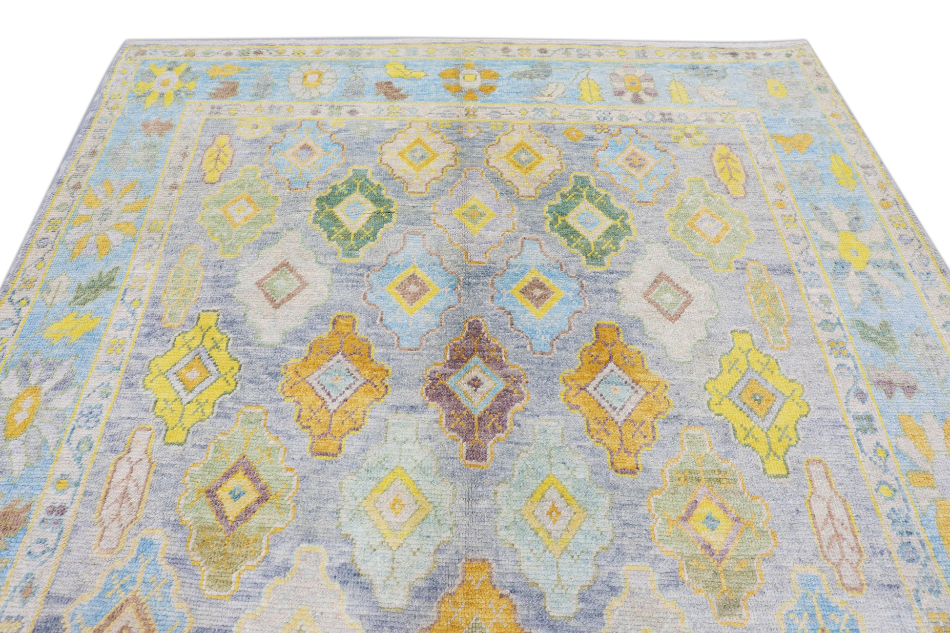 Turkish Oushak Rug 8'1" x 9'10" #4520