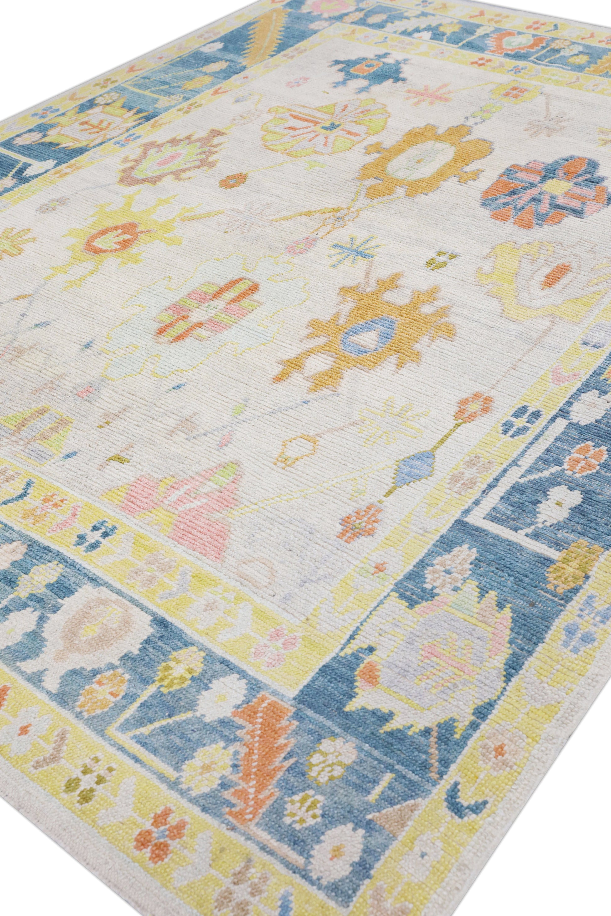 Turkish Oushak Rug 8'6" x 10'10" #4518
