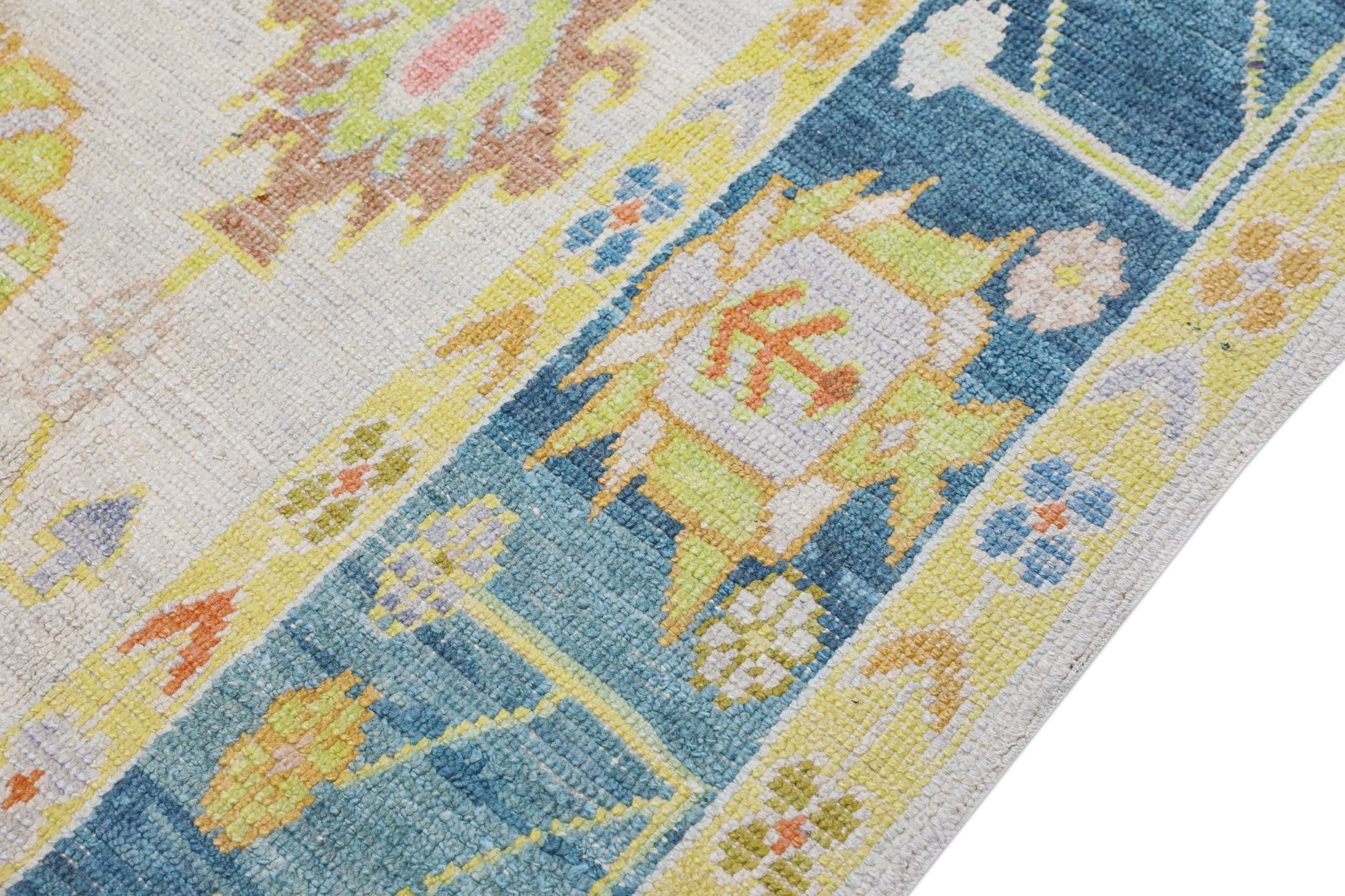 Turkish Oushak Rug 8'6" x 10'10" #4518