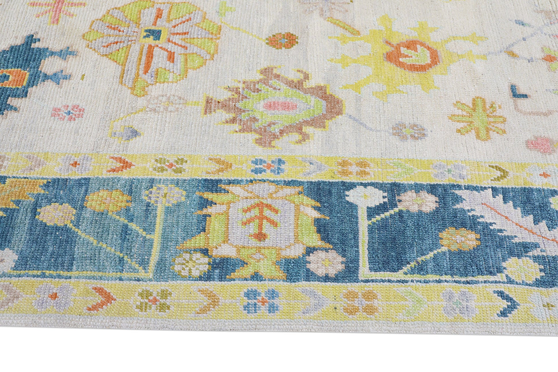 Turkish Oushak Rug 8'6" x 10'10" #4518