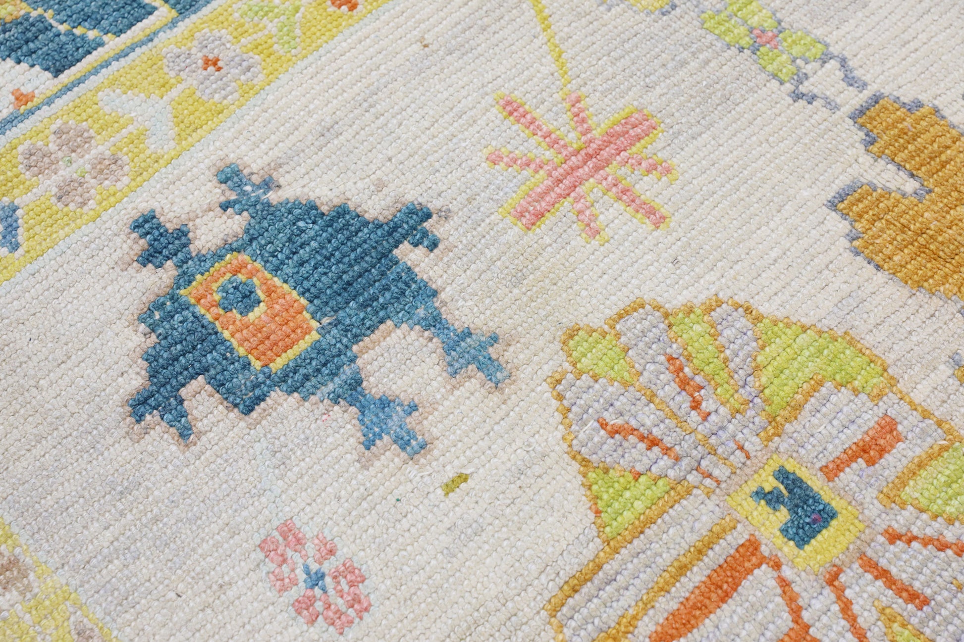 Turkish Oushak Rug 8'6" x 10'10" #4518