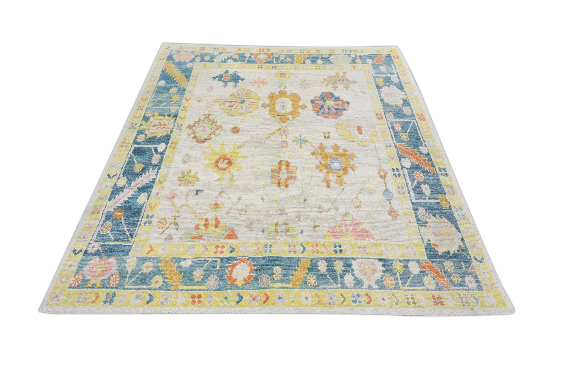 Turkish Oushak Rug 8'6" x 10'10" #4518