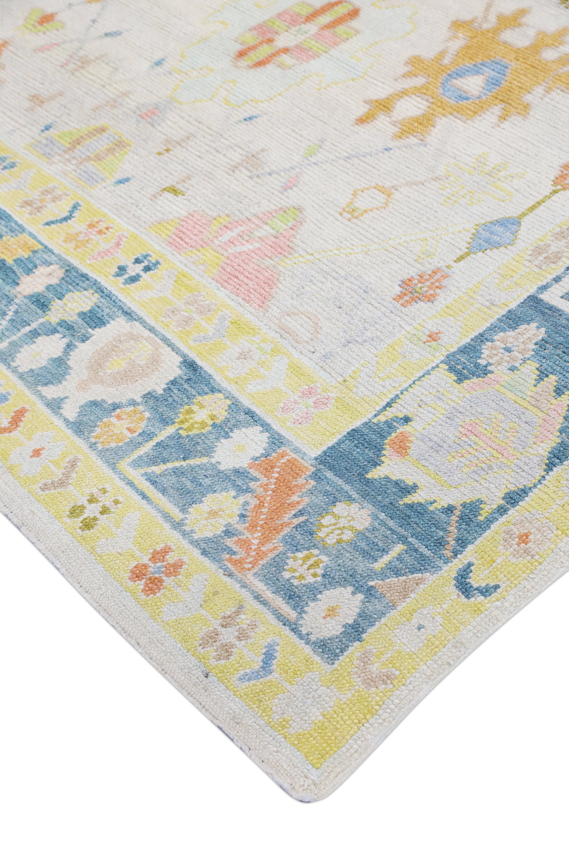 Turkish Oushak Rug 8'6" x 10'10" #4518