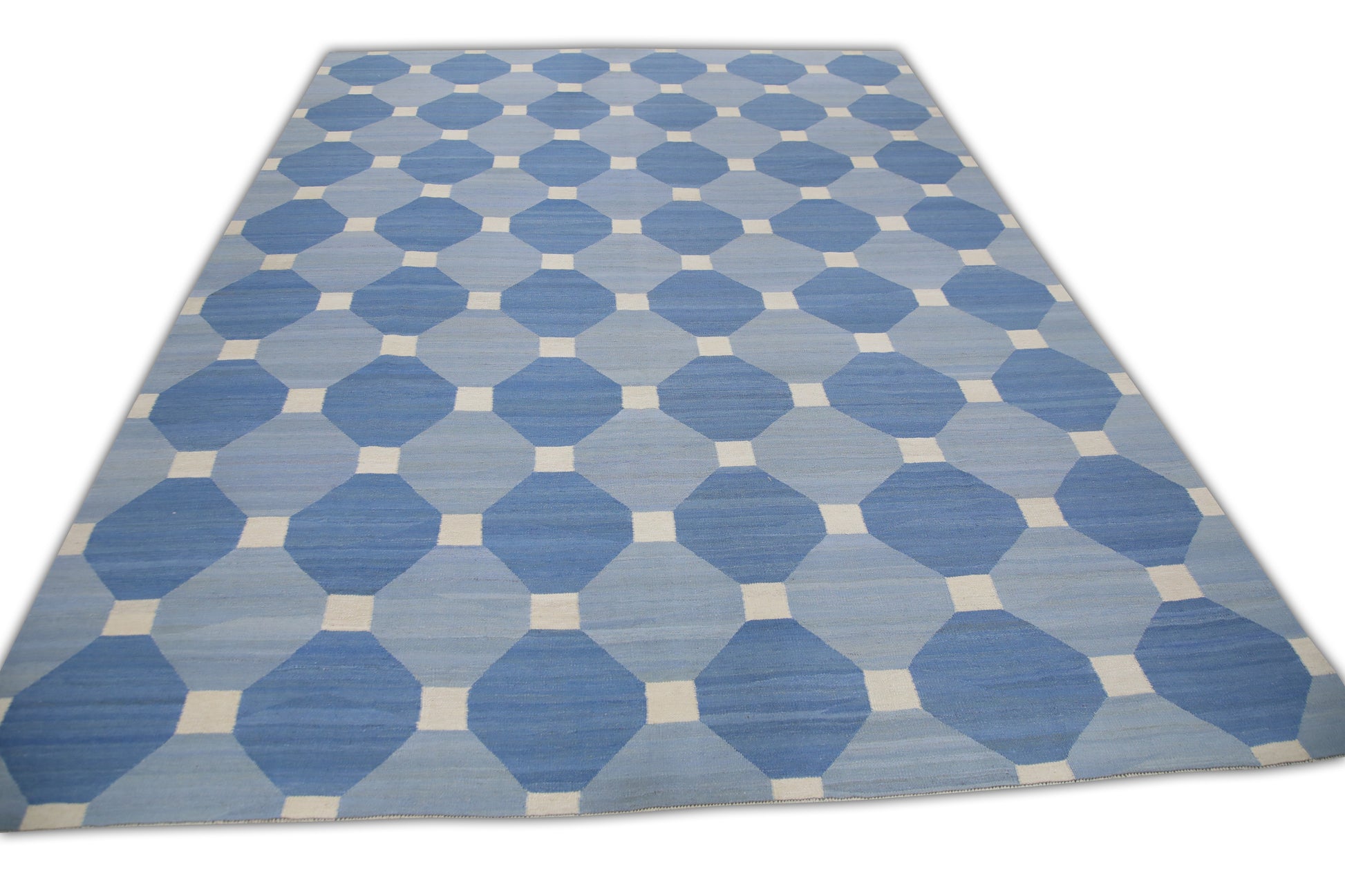 Oriental Flatweave Turkish Kilim 9'5" x 12'8" #6907