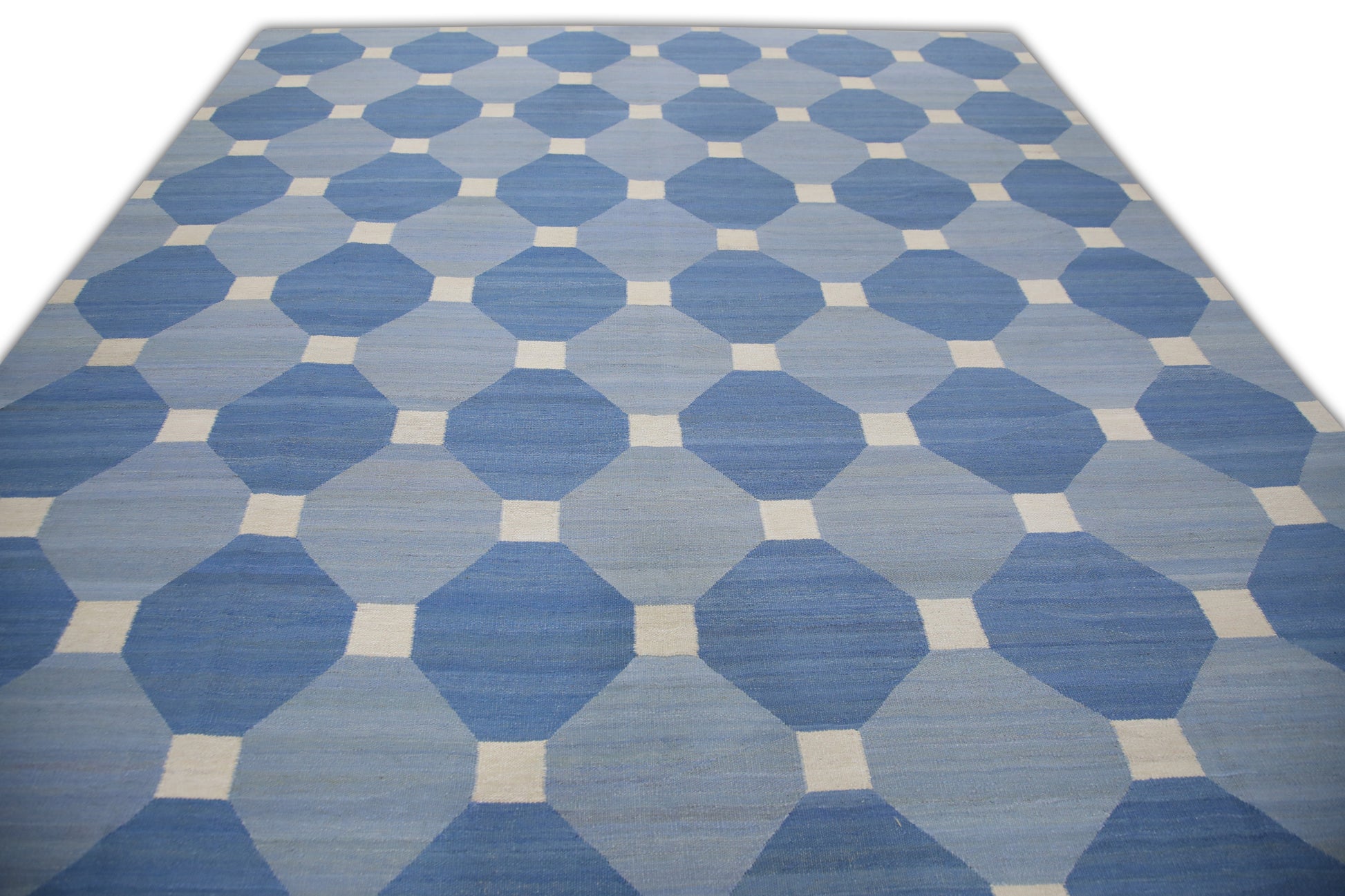 Oriental Flatweave Turkish Kilim 9'5" x 12'8" #6907