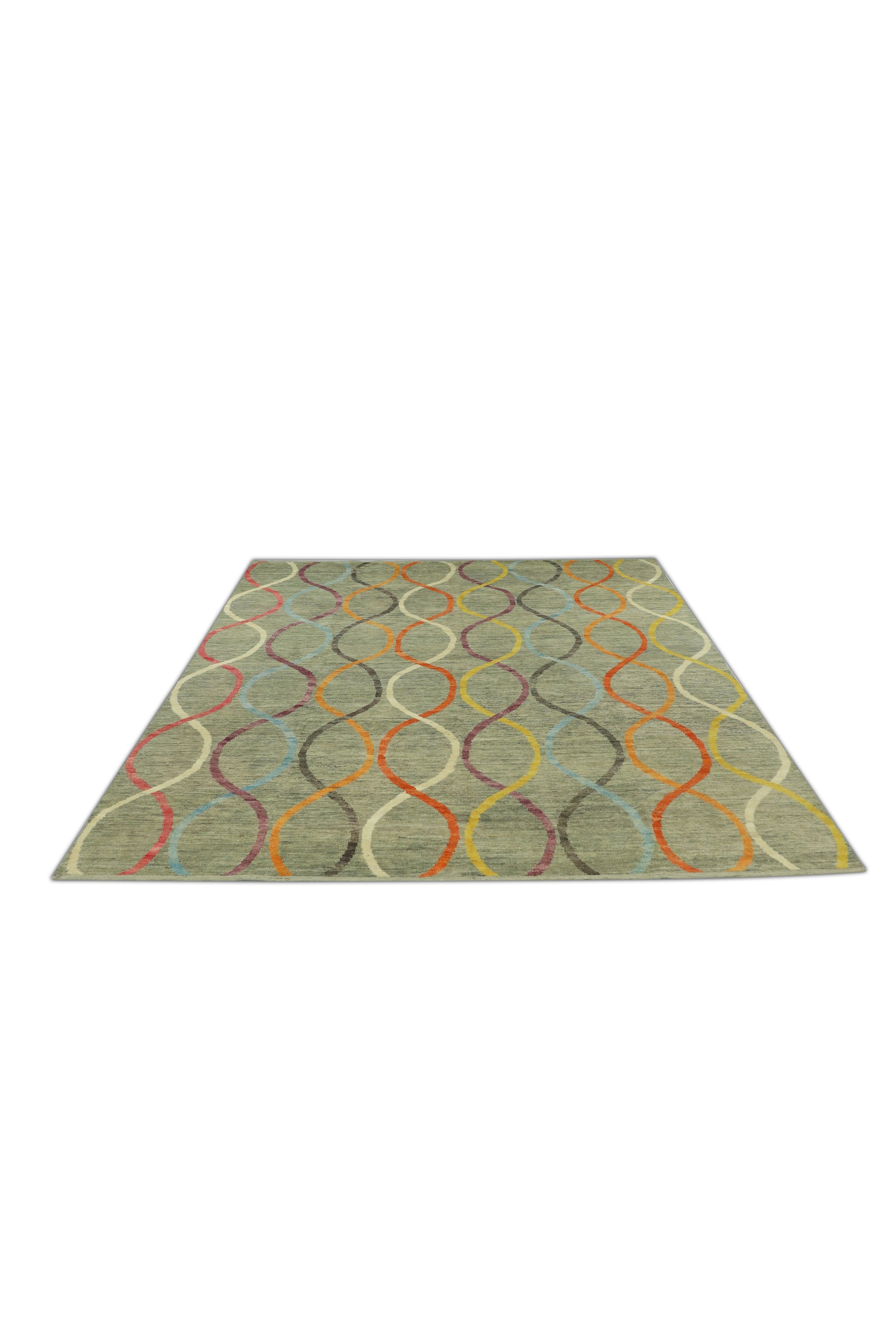 Turkish Tulu Rug Hand Knotted 8'3" x 10'3" #M-1029