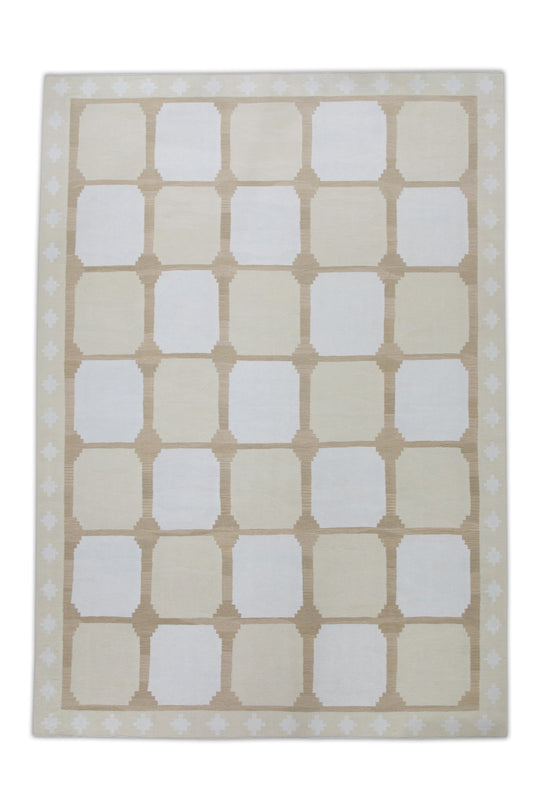 #6914 Oriental Flat Weave Turkish Kilim 10'2" x 14'2"