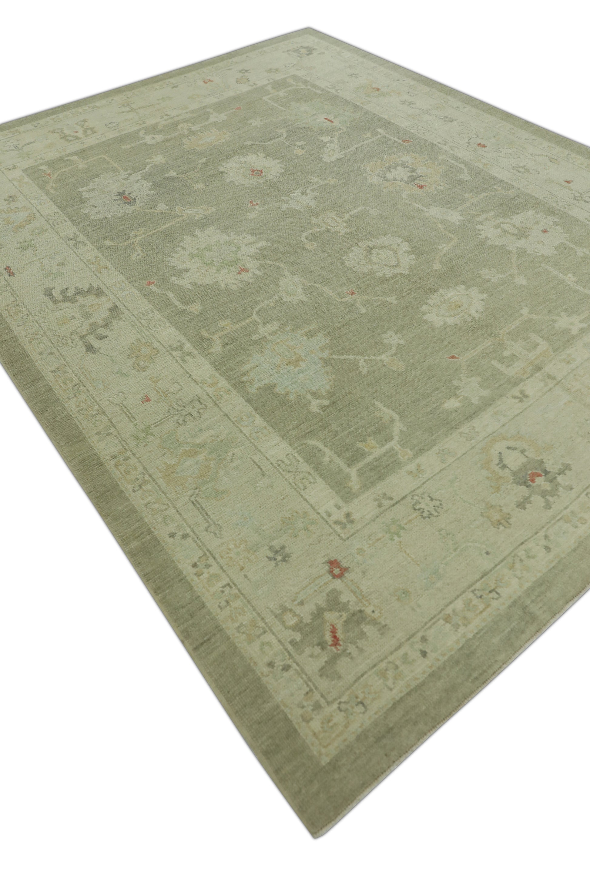 Turkish Oushak Rug 8'1" x 10'1" #70